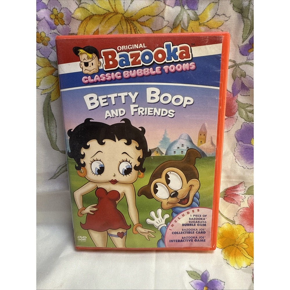 Bazooka Classic Bubble‎ Toons Betty Boop and Friends DVD 2005 Cartoon Collection